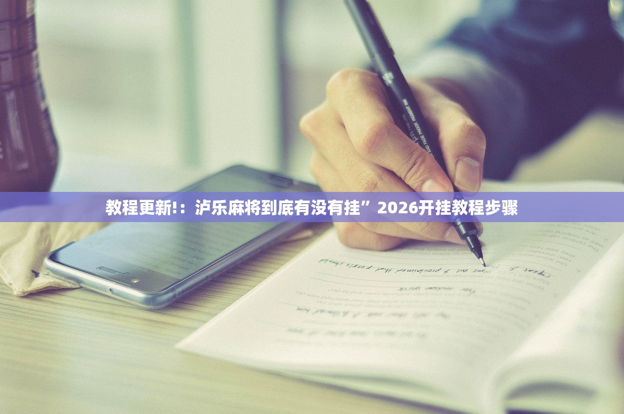 教程更新!：泸乐麻将到底有没有挂”2026开挂教程步骤