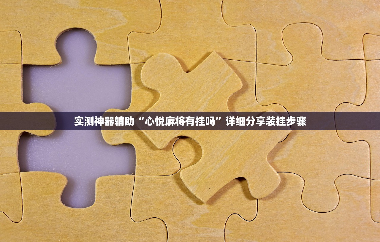 实测神器辅助“心悦麻将有挂吗”详细分享装挂步骤