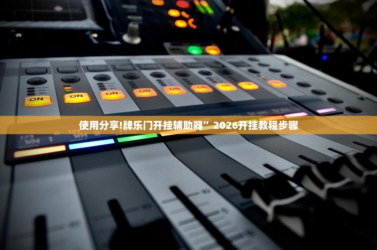 使用分享!牌乐门开挂辅助器”2026开挂教程步骤