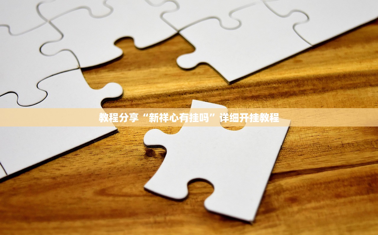 教程分享“新祥心有挂吗”详细开挂教程